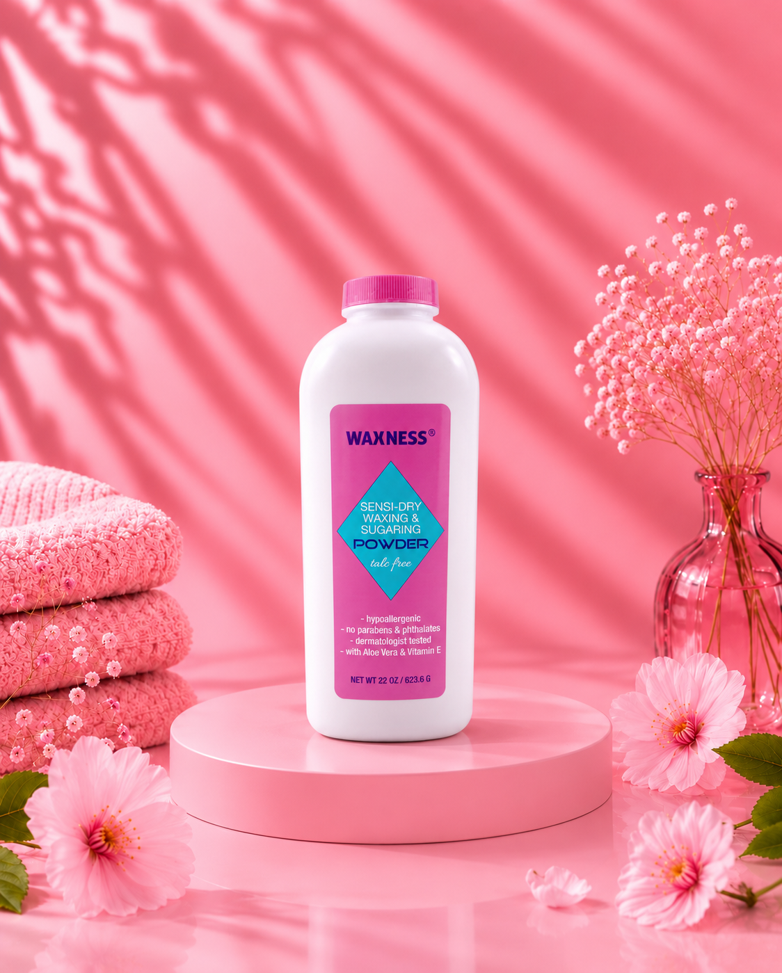 Waxness Sensi-Dry Waxing & Sugaring Powder
22 oz
