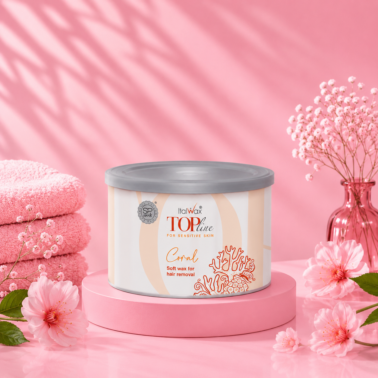 Italwax Coral Soft Can 14oz