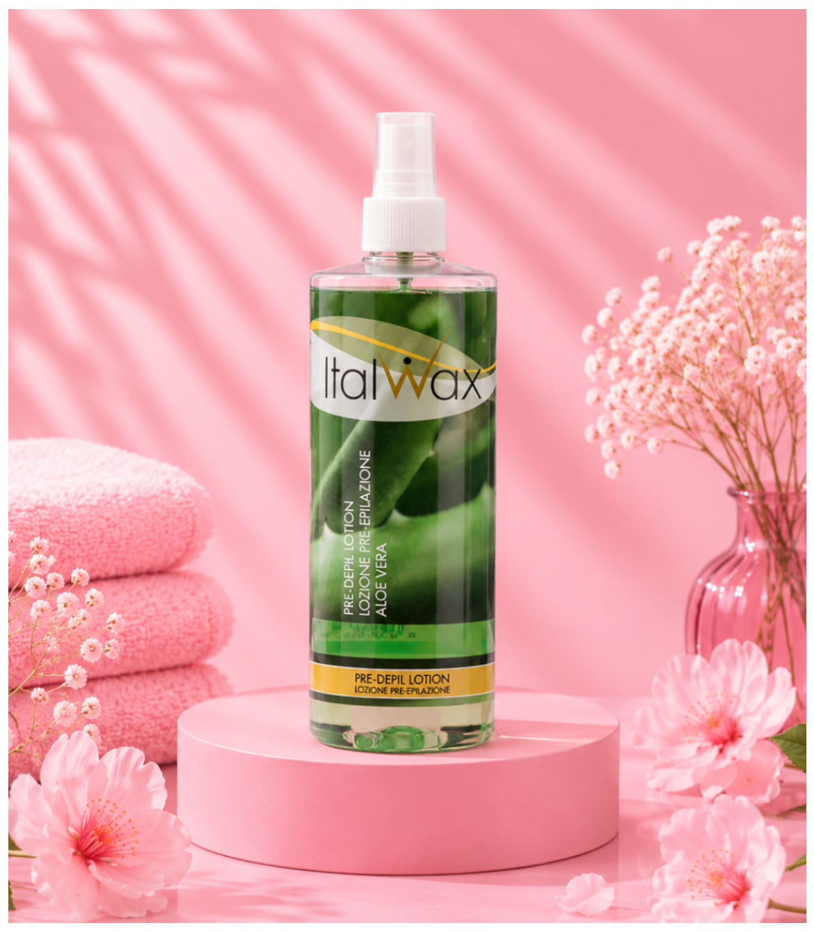 Italwax Prewax Aloe Lotion 16.90oz