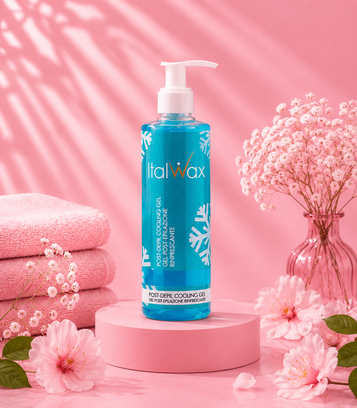 Italwax Afterwax Cooling Gel 8.45 FL. OZ