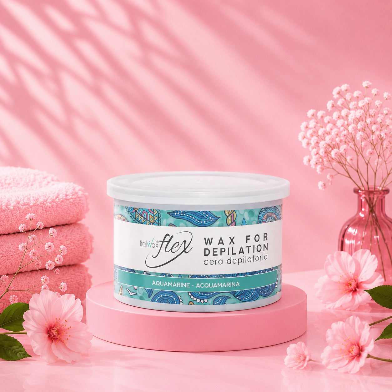 Italwax Aquamarine Soft Flex 14oz