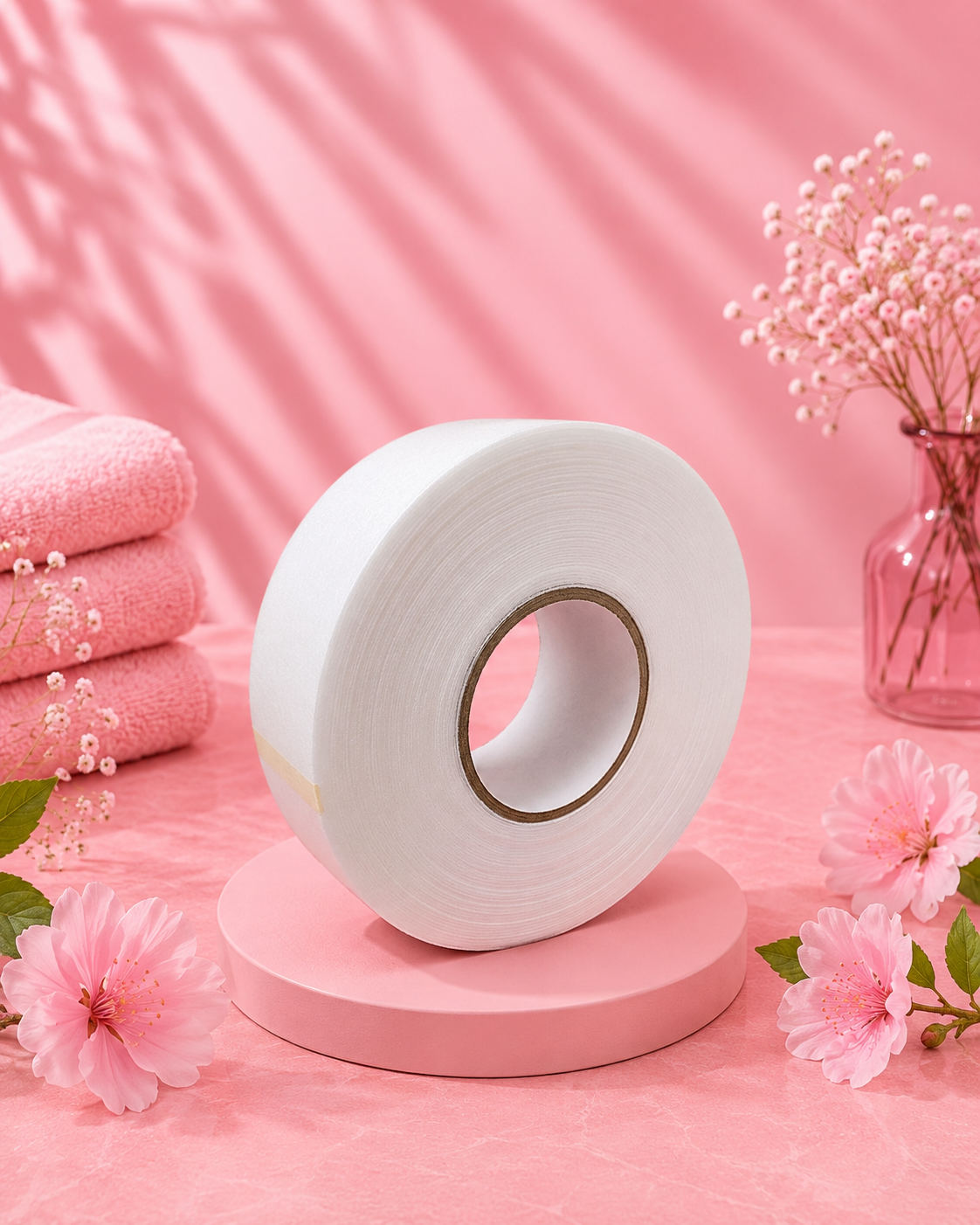 Italwax Non-Woven Wax Strips in Roll 100YD